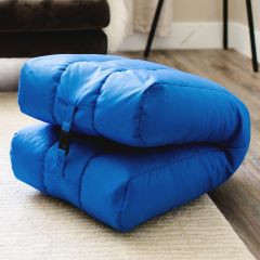 Folded Big Joe Grab & Go-Smartmax in the color Pacific Blue