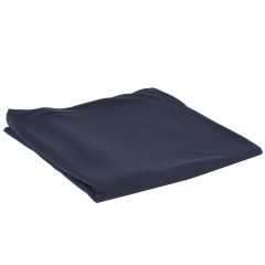 blue folded Snuggle Sheet
