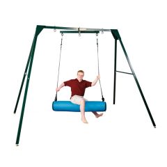 Child using the Swing Frame